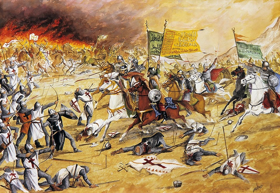 slaget vid hattin 1187